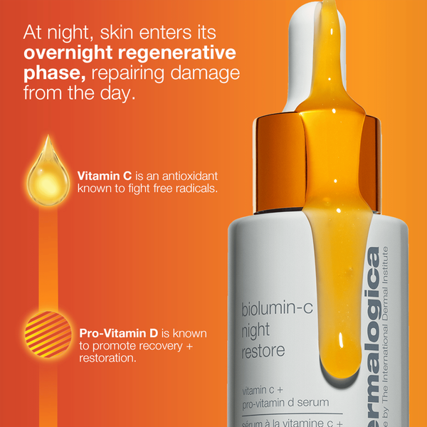 Dermalogica Dermalogica BioLumin-C Night Restore Serum 25ml Serums & Treatments