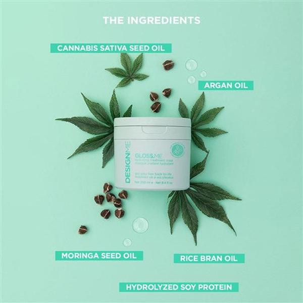 Design.ME Design.ME Gloss Me Hydrating Treatment Mask 250ml Hair Care