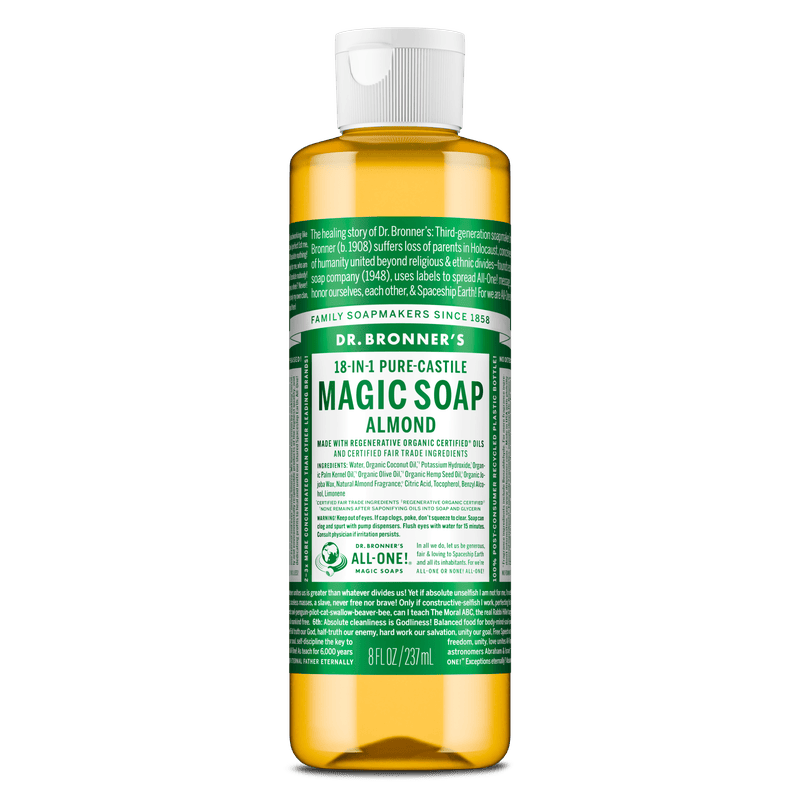 Dr. Bronner's Dr. Bronner's Pure Castile Liquid Soap - Almond 237ml Body Care