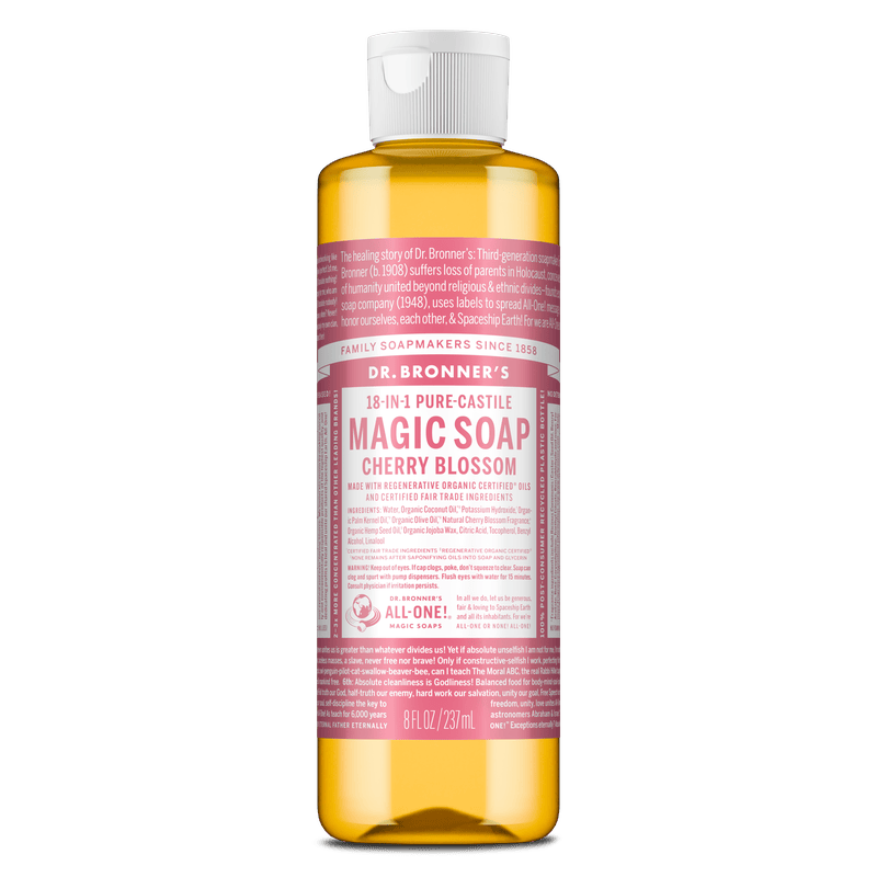 Dr. Bronner's Dr. Bronner's Pure Castile Liquid Soap - Cherry Blossom 237ml Body Care