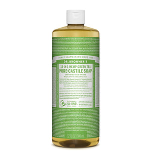Dr. Bronner's Dr. Bronner's Pure Castile Liquid Soap - Green Tea 946ml Body Care