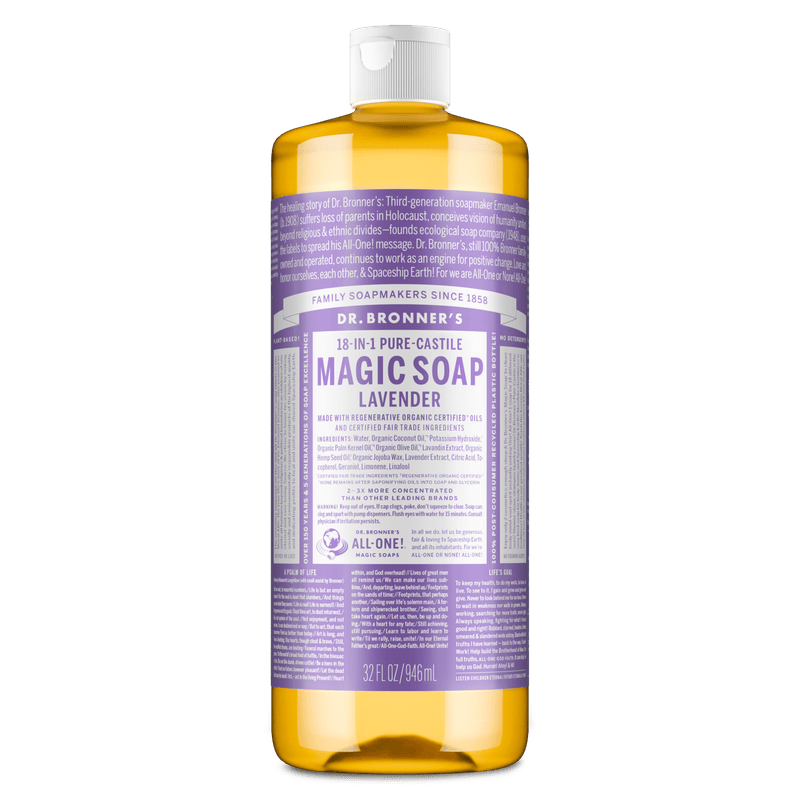 Dr. Bronner's Dr. Bronner's Pure Castile Liquid Soap - Lavender 946ml Body Care