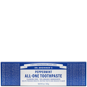 Dr. Bronner's Dr. Bronner's All-One Toothpaste - Peppermint 140g Dental