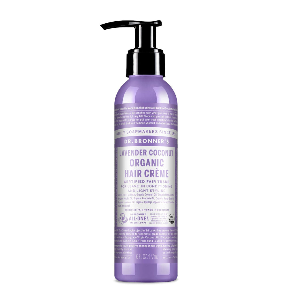Dr. Bronner's Dr. Bronner's Organic Lavender Coconut Organic Hair Crème 177ml Hair Care
