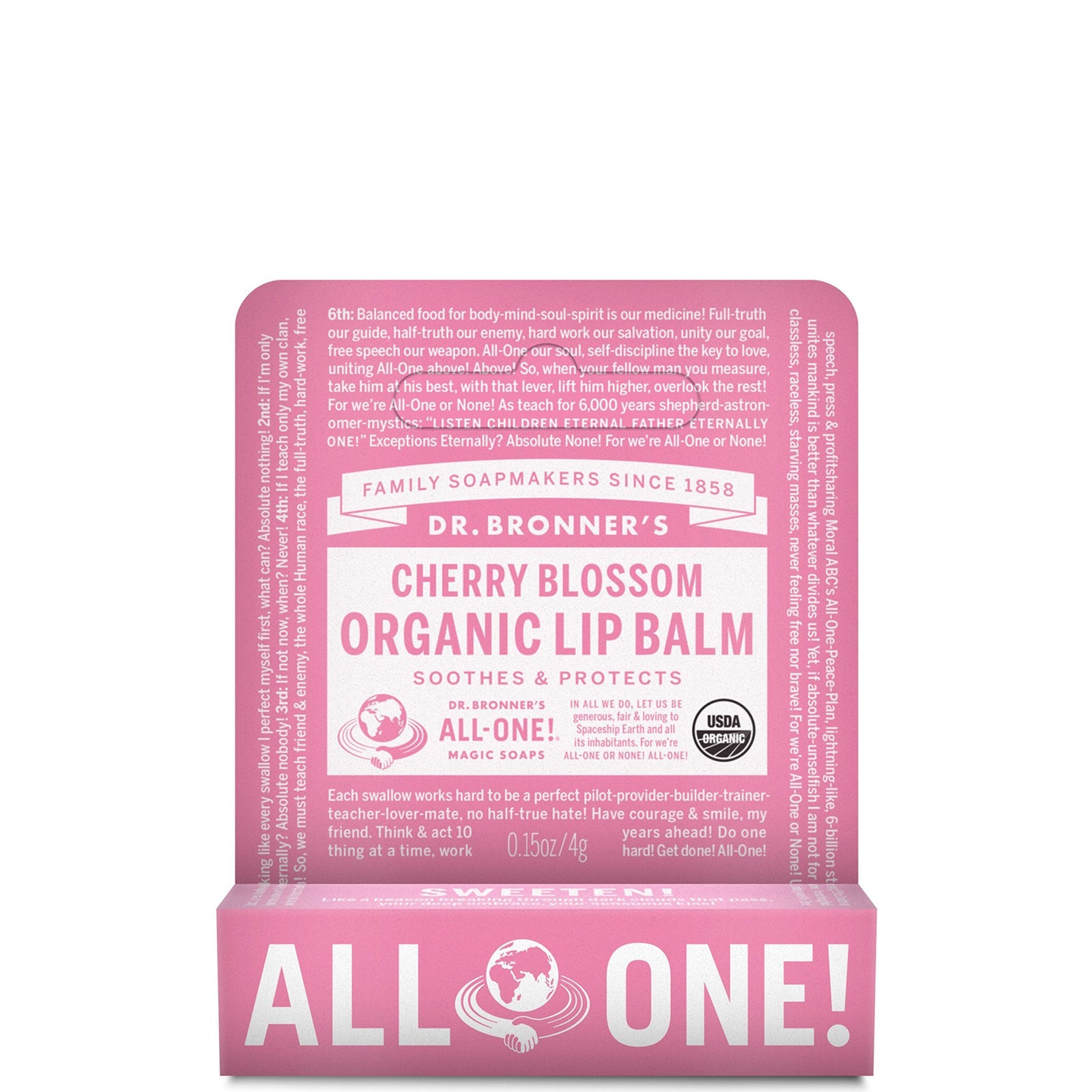 Dr. Bronner's Dr. Bronner's Organic Lip Balm - Cherry Blossom Skin Care