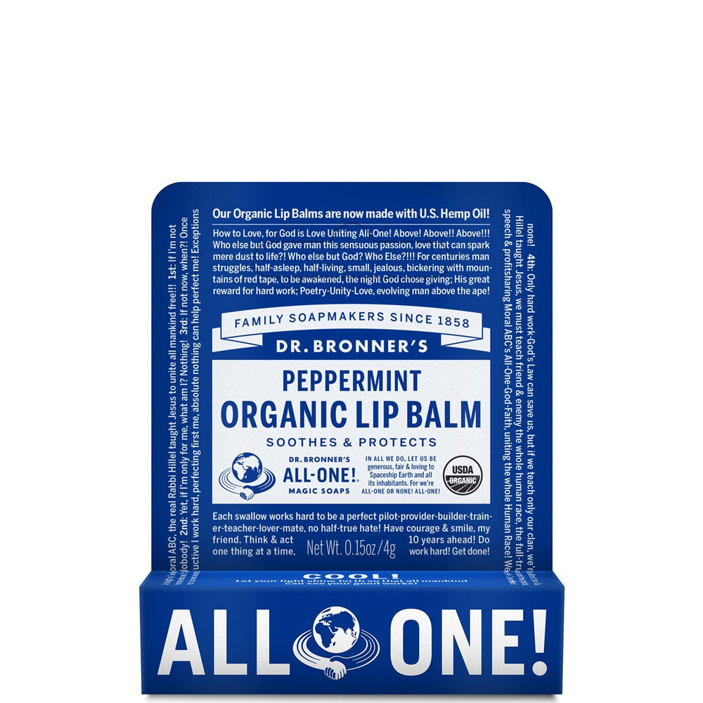 Dr. Bronner's Dr. Bronner's Organic Lip Balm - Peppermint Skin Care