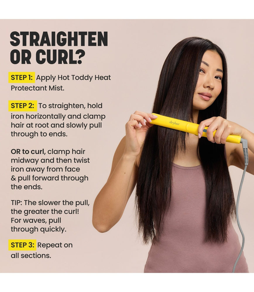 Drybar Drybar The Tress Press Straightening Iron 1" Plates Hair Care