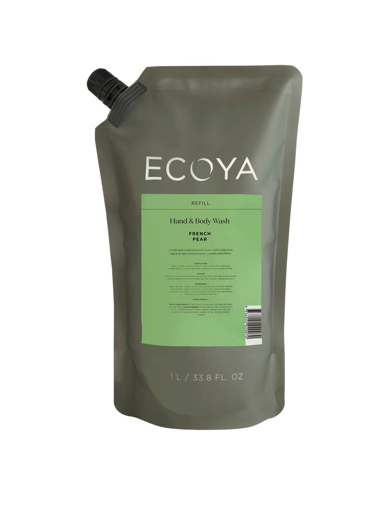 ECOYA ECOYA French Pear Hand & Body Wash Refill 1L Body Care