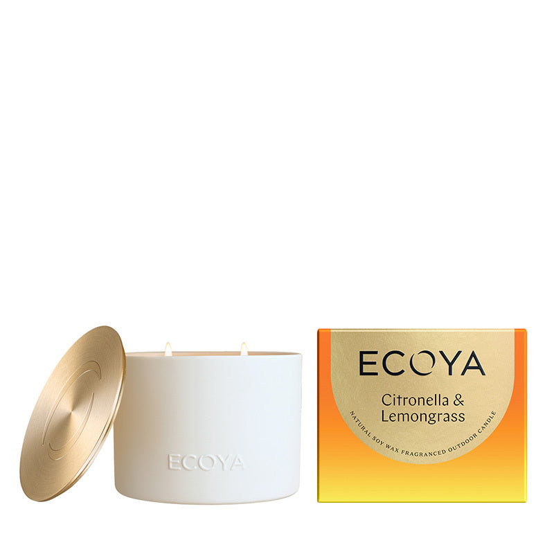 ECOYA ECOYA Citronella & Lemongrass Outdoor Candle 520g Fragrance
