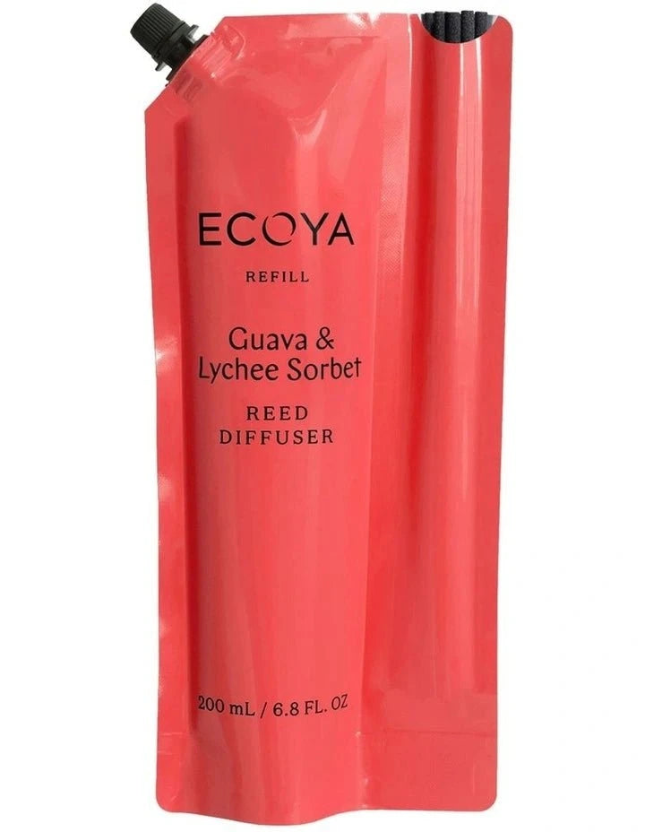 ECOYA ECOYA Guava & Lychee Sorbet Diffuser Refill 200ml Fragrance