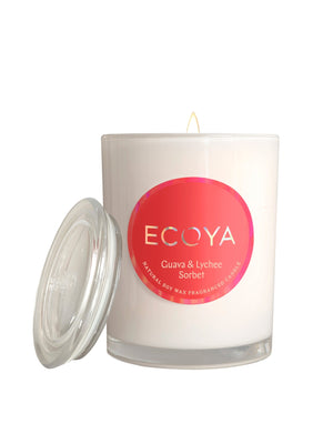 ECOYA ECOYA Guava & Lychee Sorbet Metro Candle 270g Fragrance