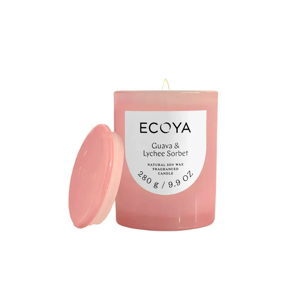 ECOYA ECOYA Guava & Lychee Sorbet Metro Candle 270g Fragrance