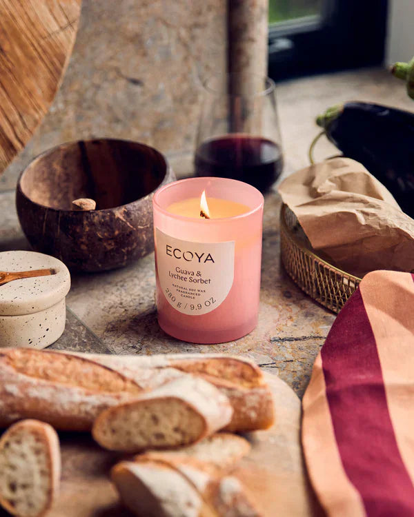 ECOYA ECOYA Guava & Lychee Sorbet Metro Candle 270g Fragrance
