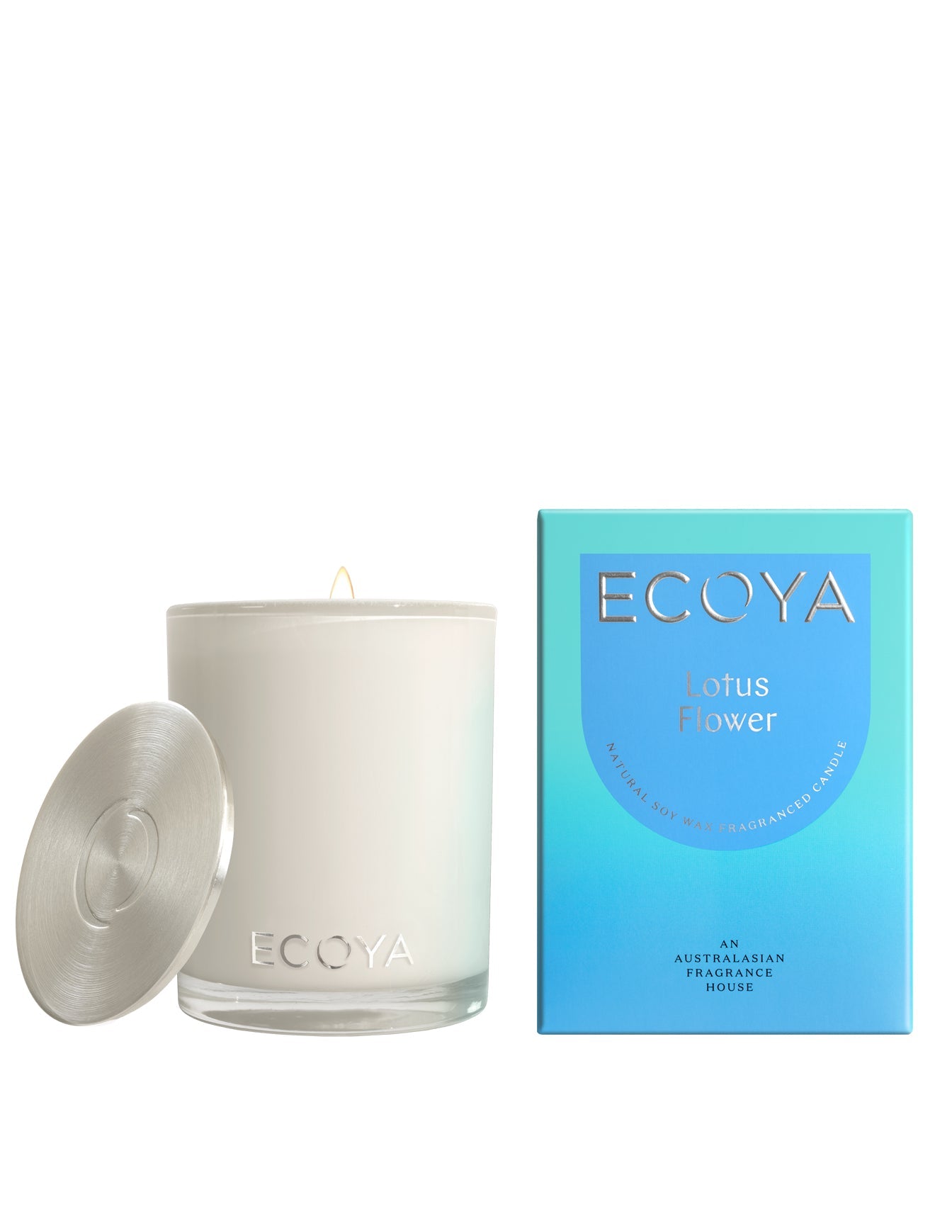 ECOYA ECOYA Lotus Flower Madison Candle 400g Fragrance