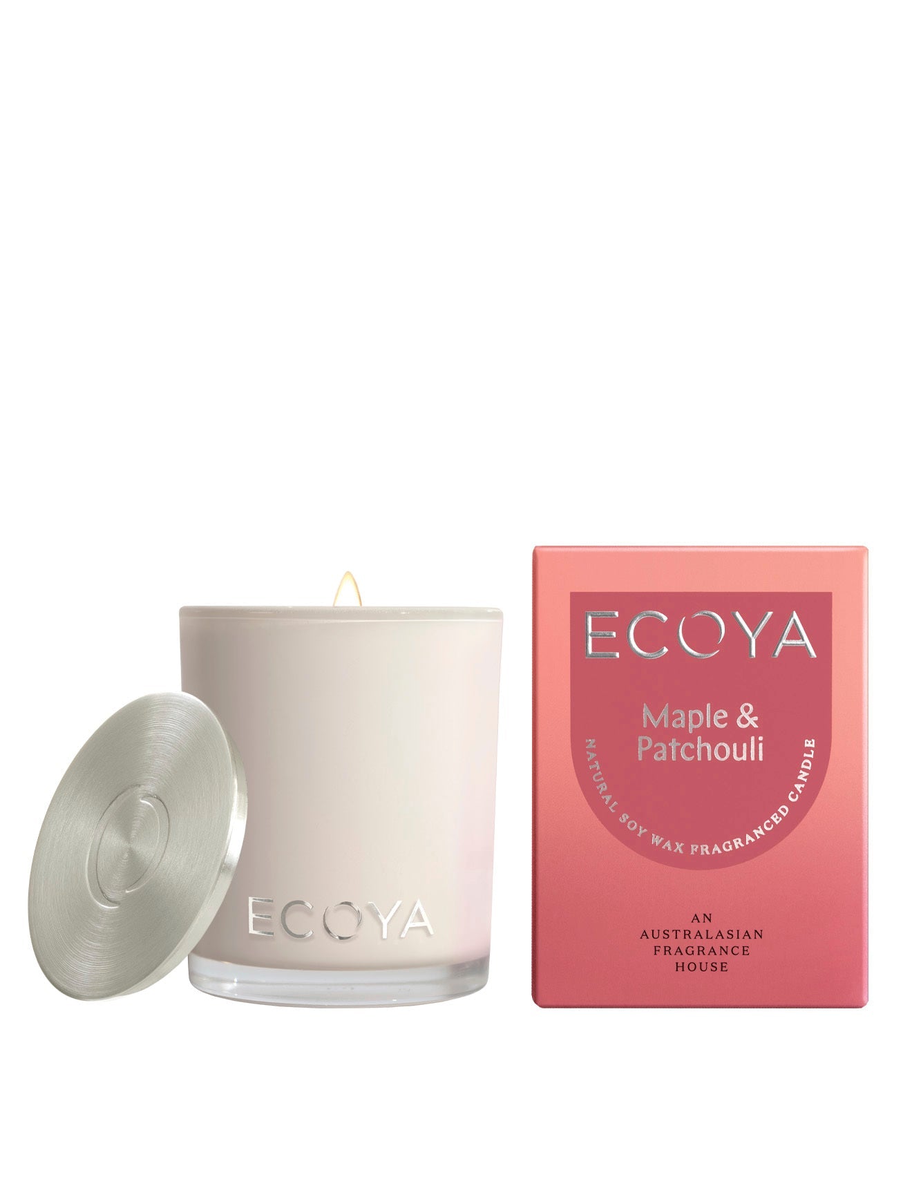ECOYA ECOYA Maple & Patchouli Mini Madison Candle 80g Fragrance