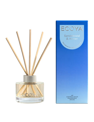 ECOYA ECOYA Sandalwood & Amber Mini Reed Diffuser 50ml Fragrance