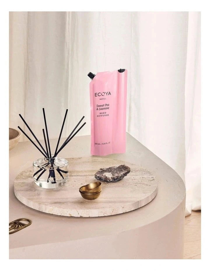 ECOYA ECOYA Sweet Pea & Jasmine Diffuser Refill 200ml Fragrance