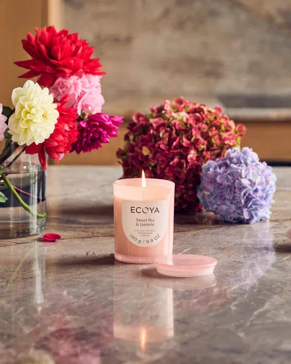 ECOYA ECOYA Sweet Pea & Jasmine Metro Candle 270g Fragrance