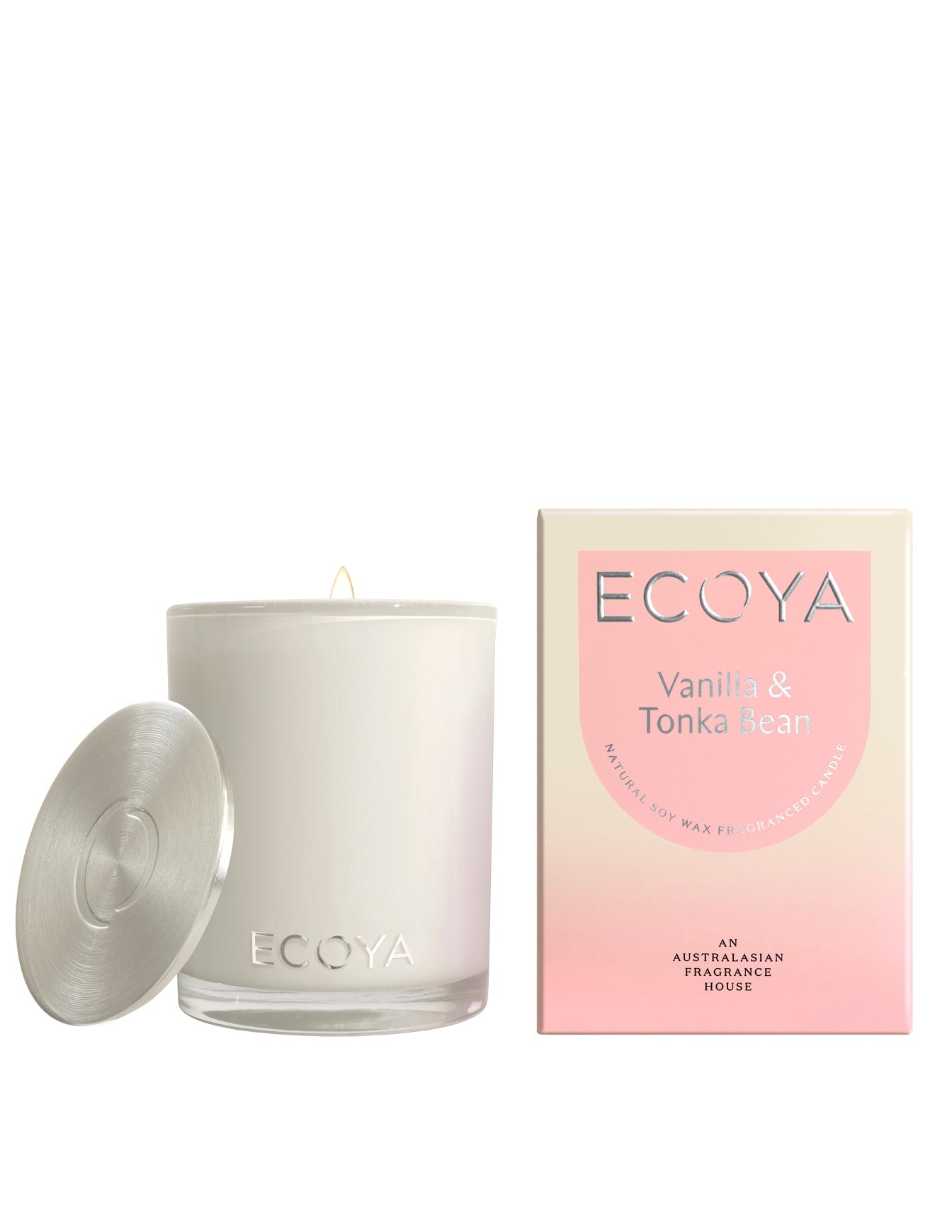 ECOYA ECOYA Vanilla & Tonka Bean Madison Candle 400g Fragrance