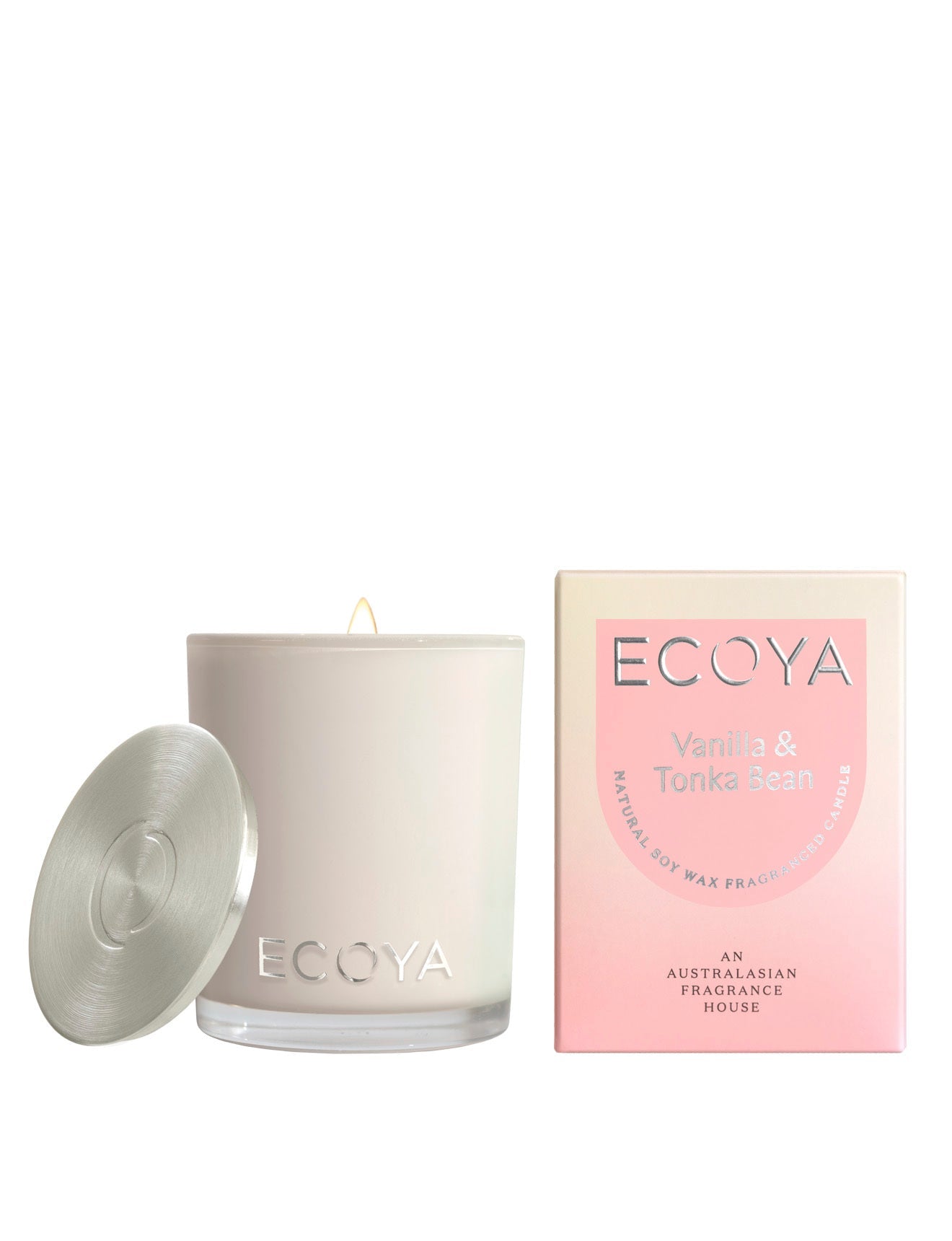 ECOYA ECOYA Vanilla & Tonka Bean Mini Madison Candle 80g Fragrance