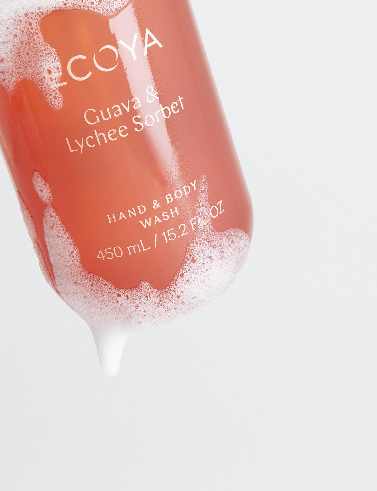 ECOYA ECOYA Hand & Body Wash Guava & Lychee Sorbet 450ml Hair & Body Wash