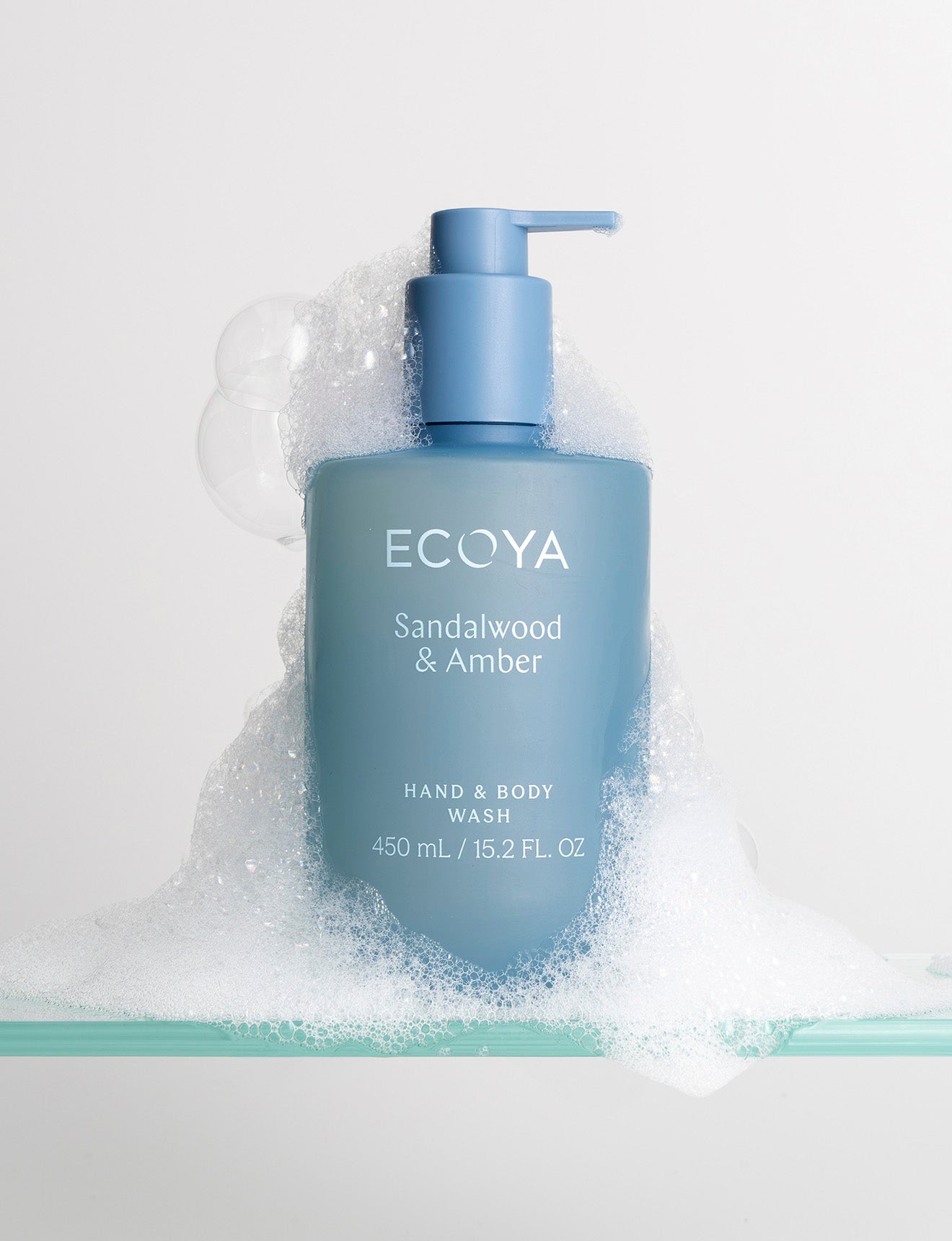 ECOYA ECOYA Hand & Body Wash Sandalwood & Amber 450ml Hand & Body Wash