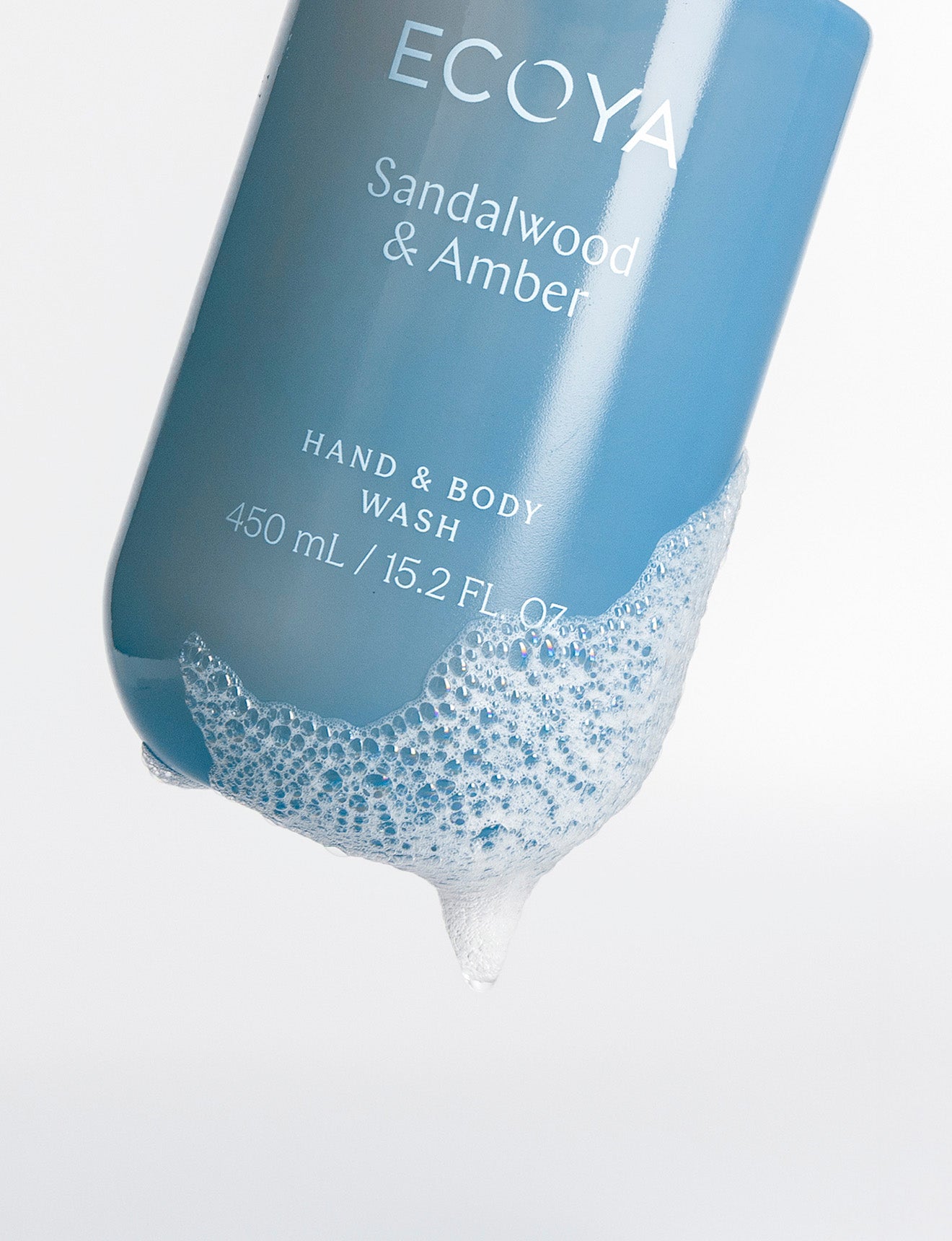 ECOYA ECOYA Hand & Body Wash Sandalwood & Amber 450ml Hand & Body Wash