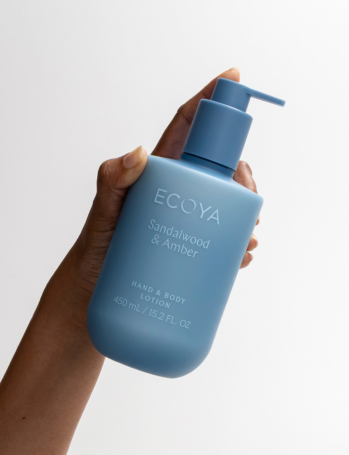 ECOYA ECOYA Hand & Body Lotion Sandalwood Amber 450ml Moisturisers
