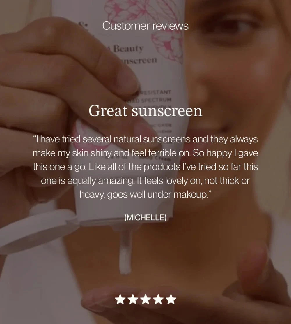 Edible Beauty Australia Edible Beauty Basking Beauty Natural Sunscreen SPF50 100g Skin Care