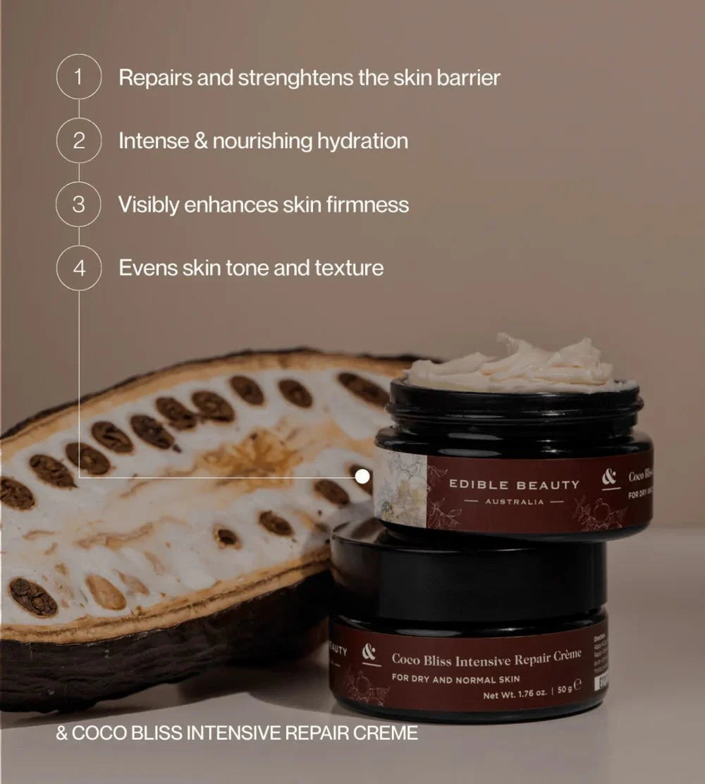 Edible Beauty Australia Edible Beauty & Coco Bliss Intensive Repair 50g Skin Care
