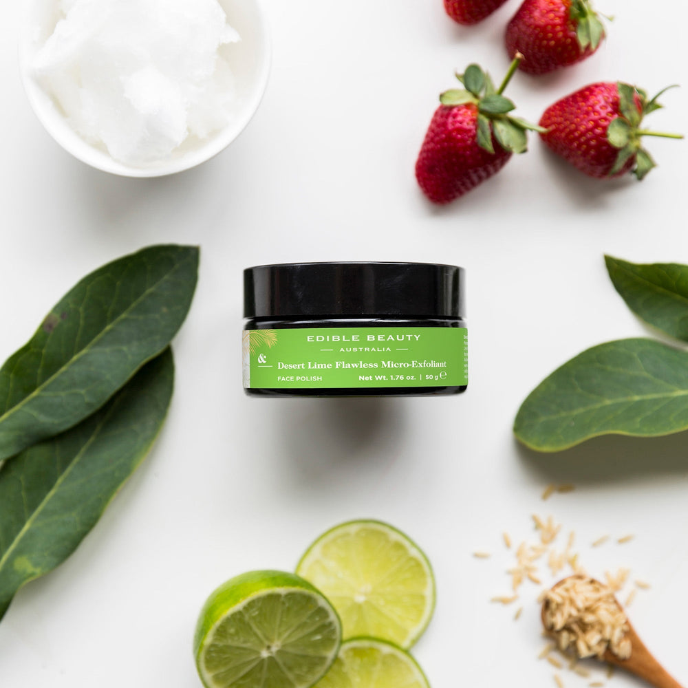Edible Beauty Australia Edible Beauty & Desert Lime Flawless Micro Exfoliant 50g Skin Care