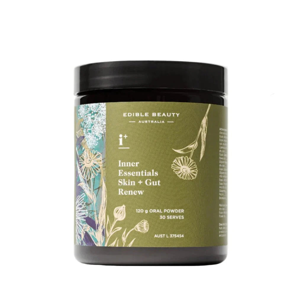 Edible Beauty Australia Edible Beauty Inner Essentials - Skin + Gut Renew Powder 120g Skin Care