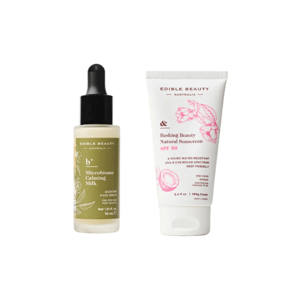 Edible Beauty Australia Edible Beauty Microbiome Calming Milk + SPF Duo Skin Care