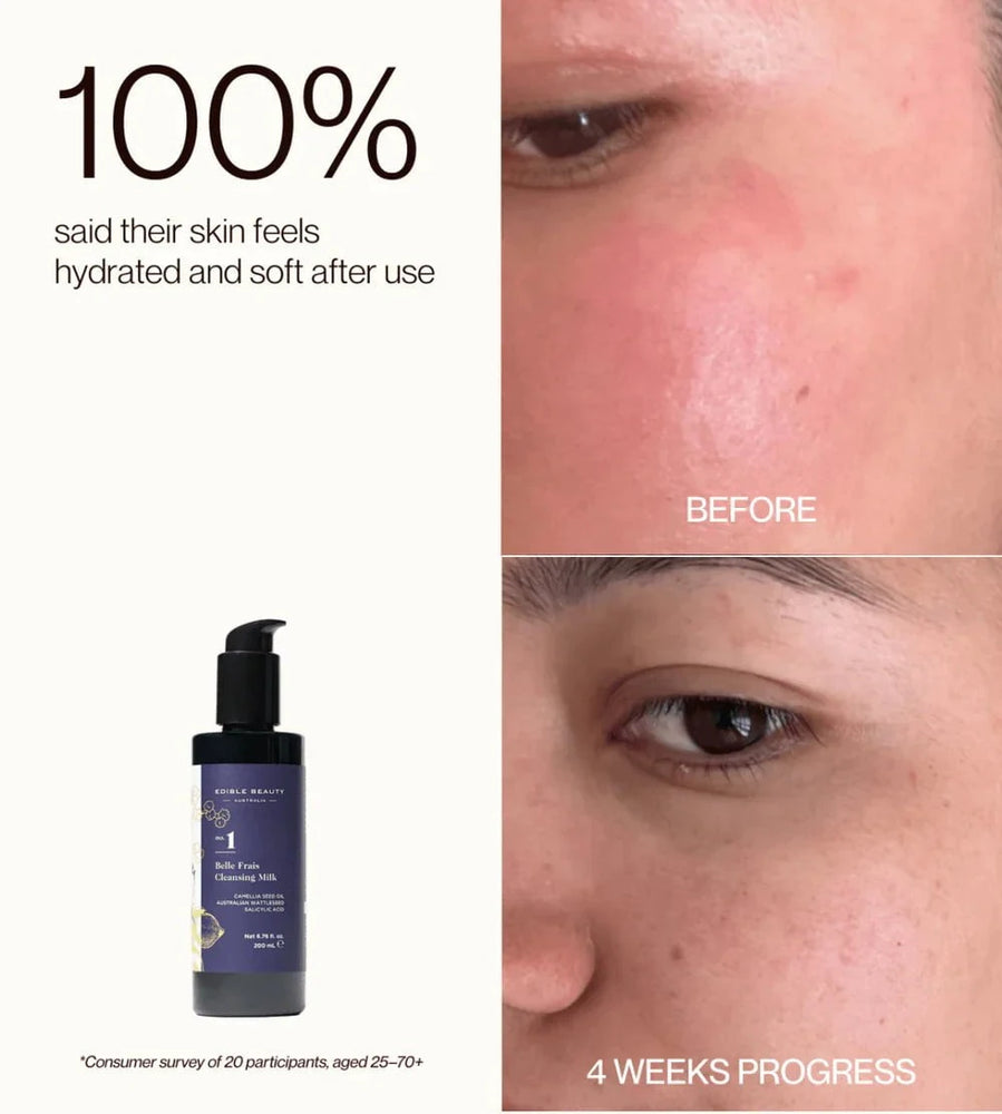 Edible Beauty Australia Edible Beauty No. 1 Belle Frais Cleansing Milk 200ml Skin Care