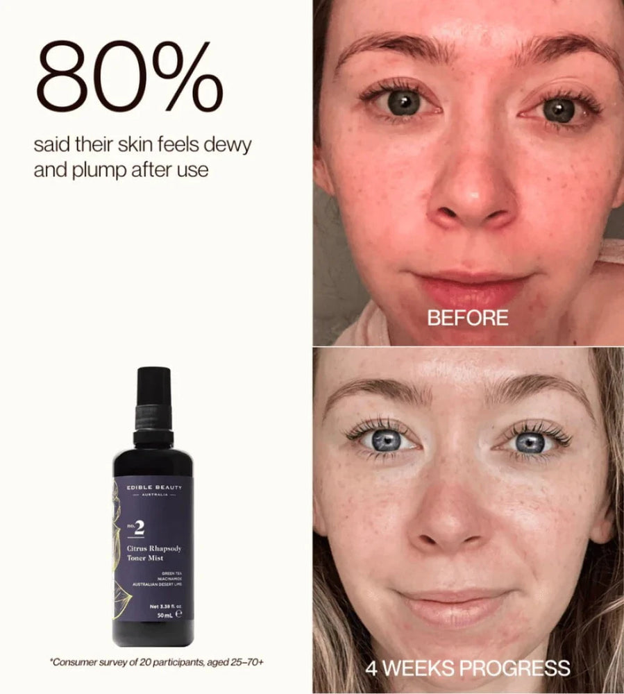 Edible Beauty Australia Edible Beauty No. 2 Citrus Rhapsody Toner Mist 50ml Skin Care