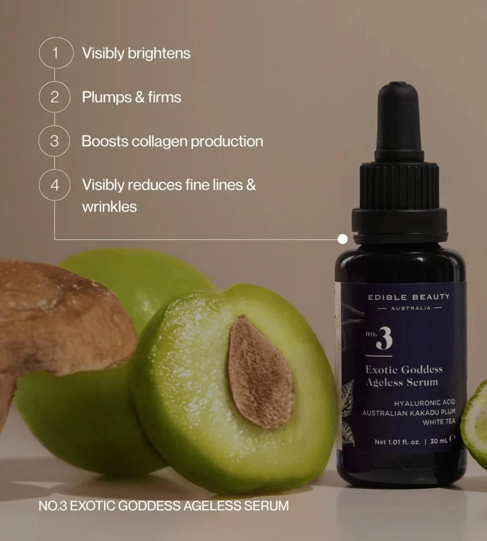 Edible Beauty Australia Edible Beauty No. 3 Exotic Goddess Ageless Serum 30ml Skin Care