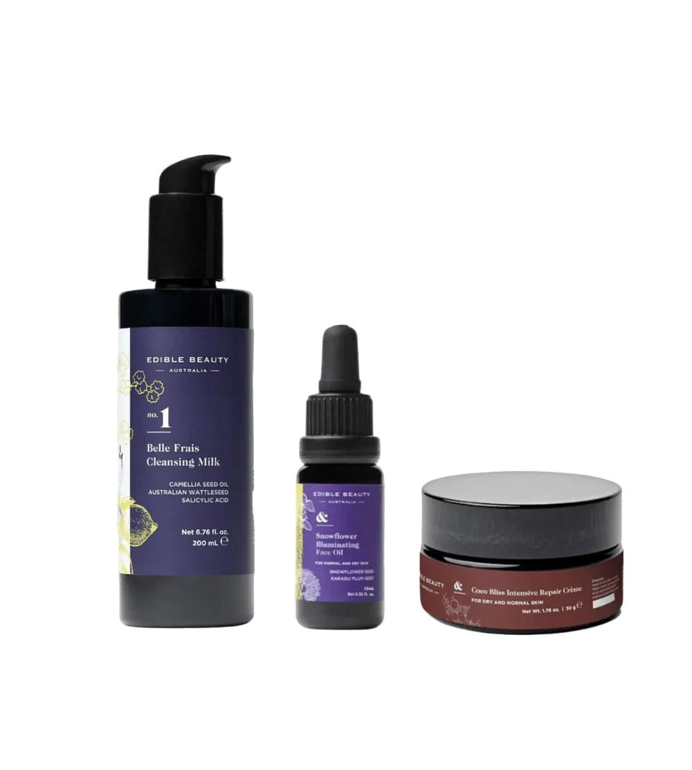 Edible Beauty Australia Edible Beauty Skincare Essentials - Dry Skin Set Skin Care