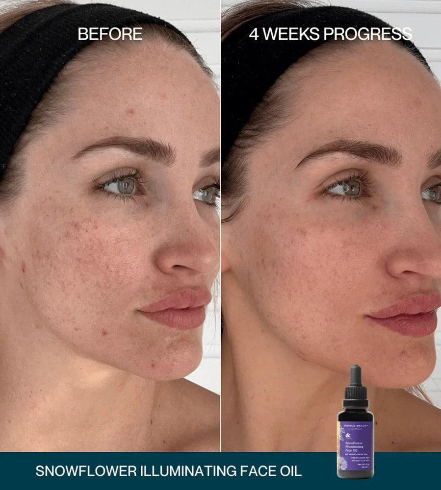 Edible Beauty Australia Edible Beauty & Snowflower Illuminating Face Oil 15ml Skin Care