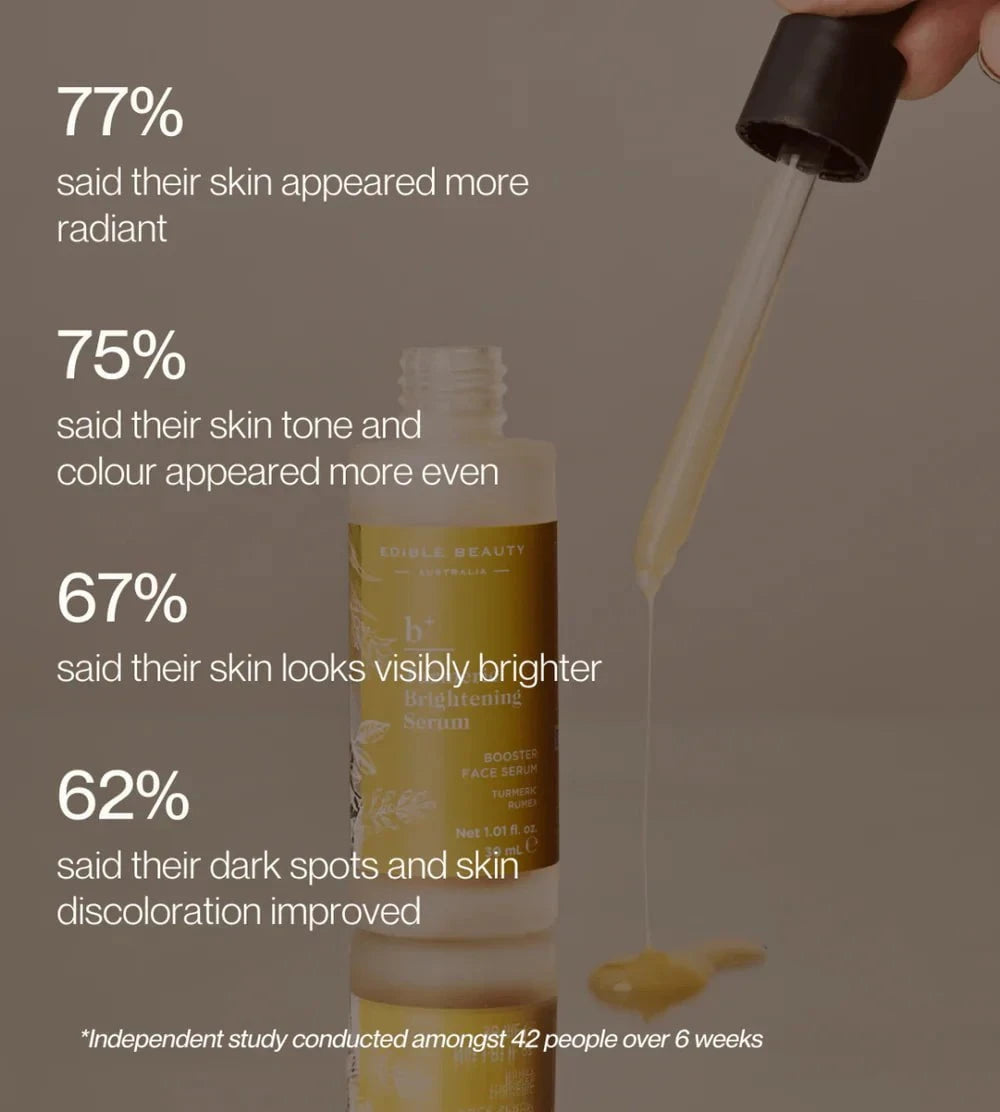 Edible Beauty Australia Edible Beauty Turmeric Brightening Serum 30ml Skin Care