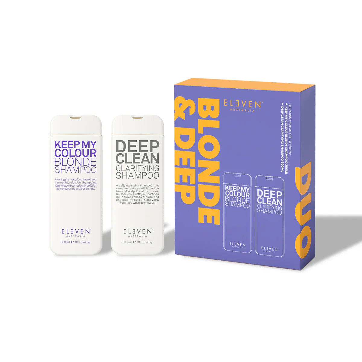 ELEVEN Australia ELEVEN Australia Blonde & Deep Duo Pack Gift Sets [Health and Beauty]