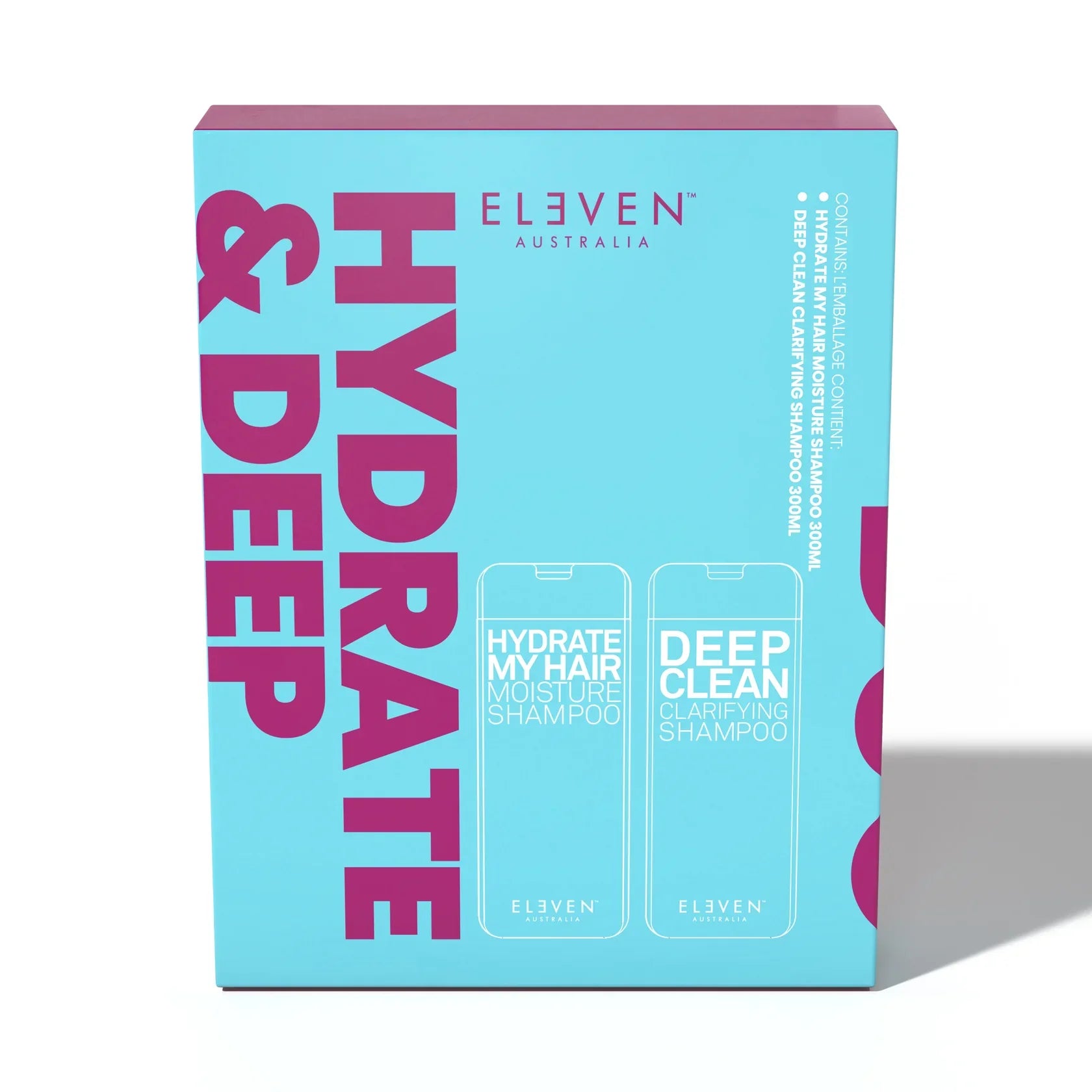 ELEVEN Australia ELEVEN Australia Hydrate & Deep Duo Pack Gift Sets [Health and Beauty]