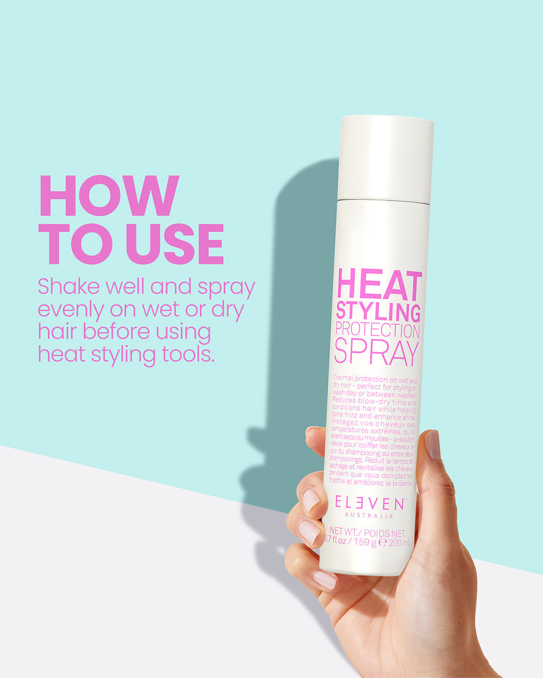 ELEVEN Australia ELEVEN Australia Heat Styling Protection Spray 200ml Heat Protection
