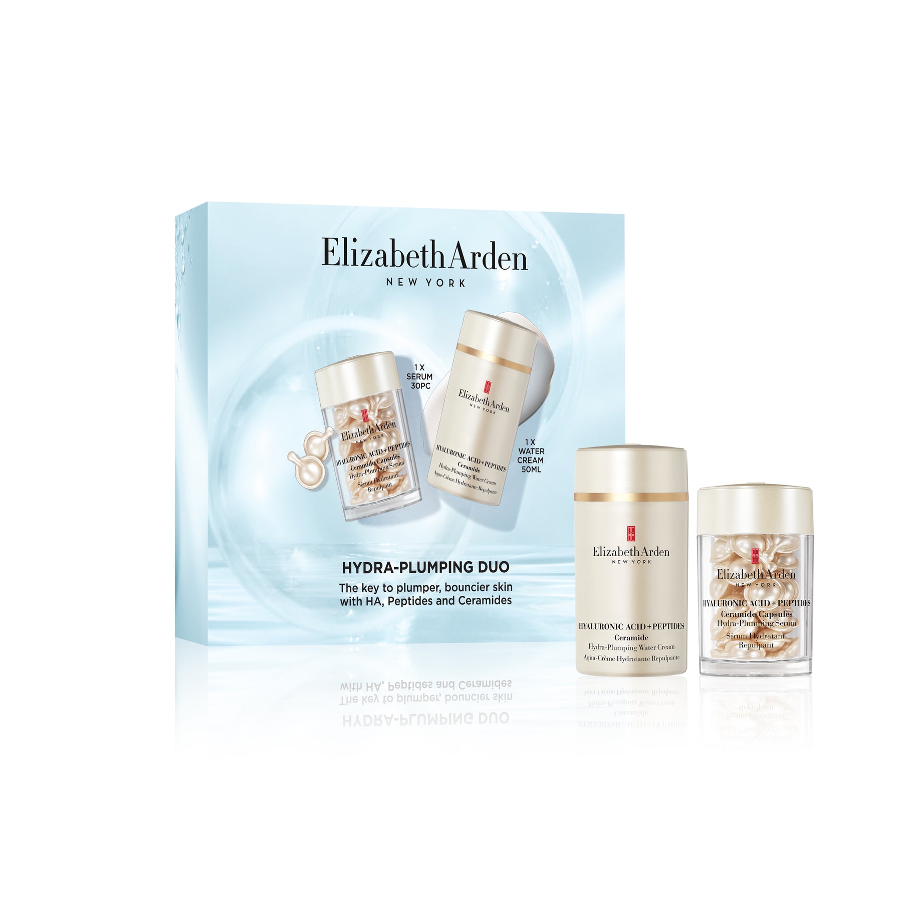Elizabeth Arden Elizabeth Arden HA + Peptides Hydra-Plumping Duo Set Beauty Sets & Kits