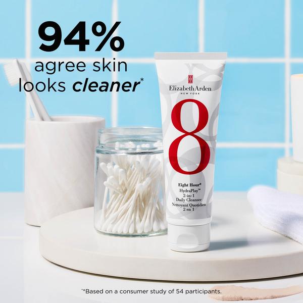 Elizabeth Arden Elizabeth Arden Eight Hour HydraPlay 2-in-1 Daily Cleanser 125ml Cleansers