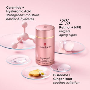 Elizabeth Arden Elizabeth Arden Retinol + HPR Ceramide Rapid Skin Renewing Water Cream 50ml Moisturisers