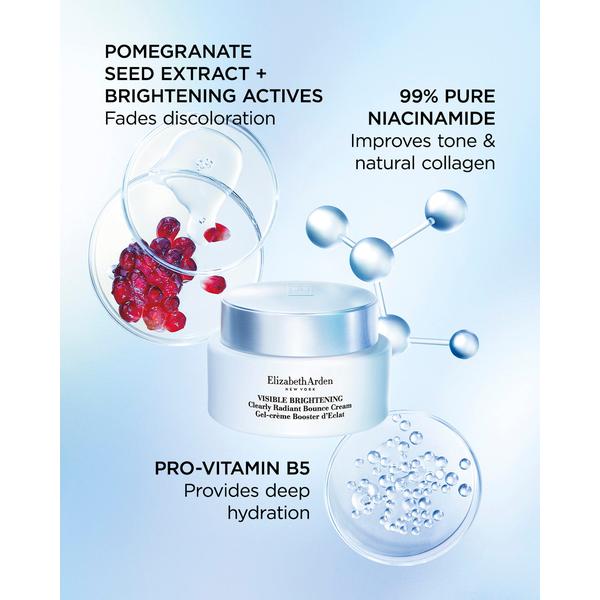 Elizabeth Arden Elizabeth Arden Visible Brightening Clearly Radiant Bounce Cream 50ml Moisturisers
