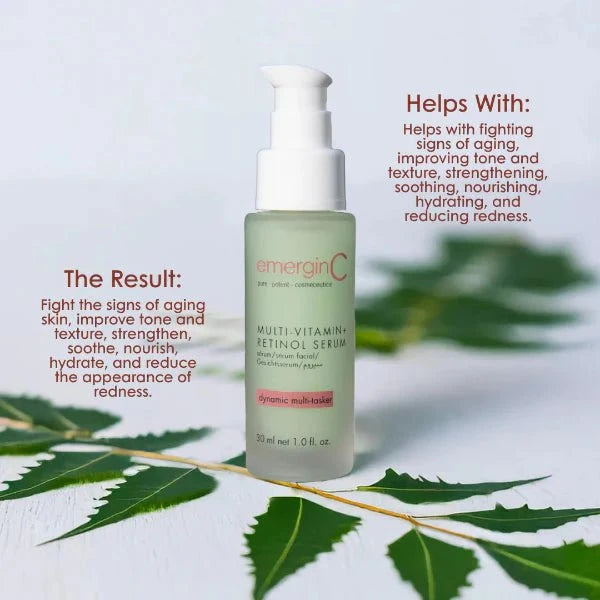emerginC emerginC Multi-Vitamin + Retinol Serum 30ml Skin Care [Health and Beauty]