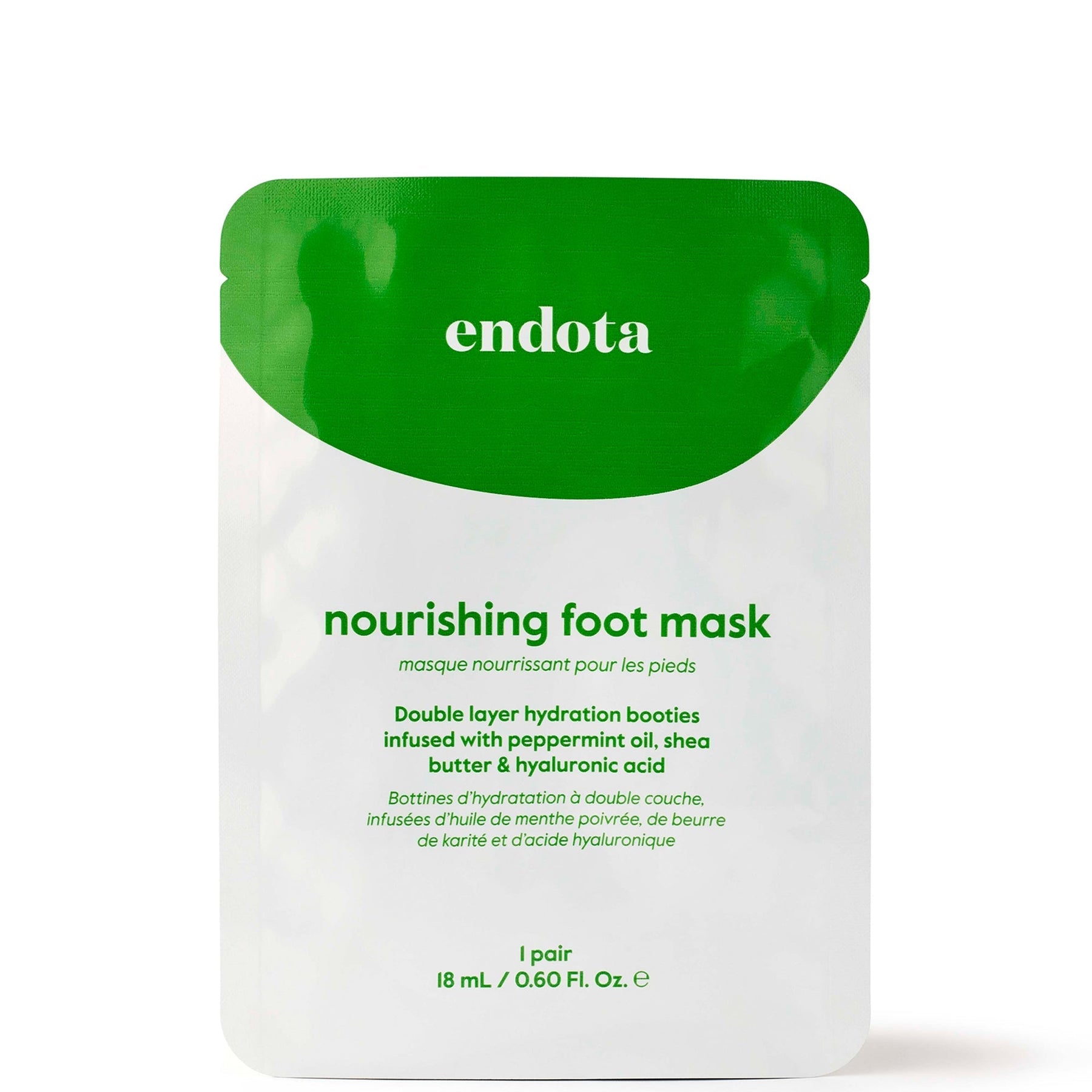 endota endota Nourishing Foot Mask 18ml Body Care