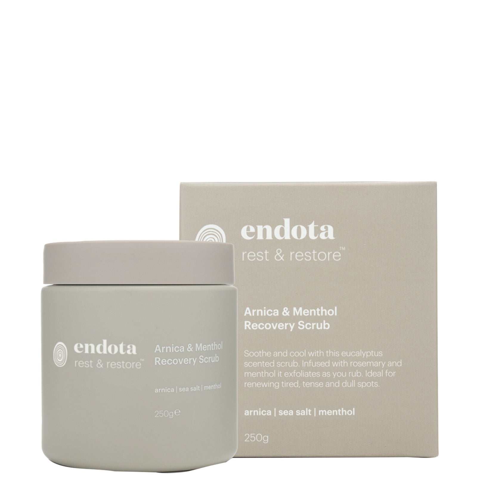 endota endota Organics Arnica And Menthol Recovery Scrub Body Care