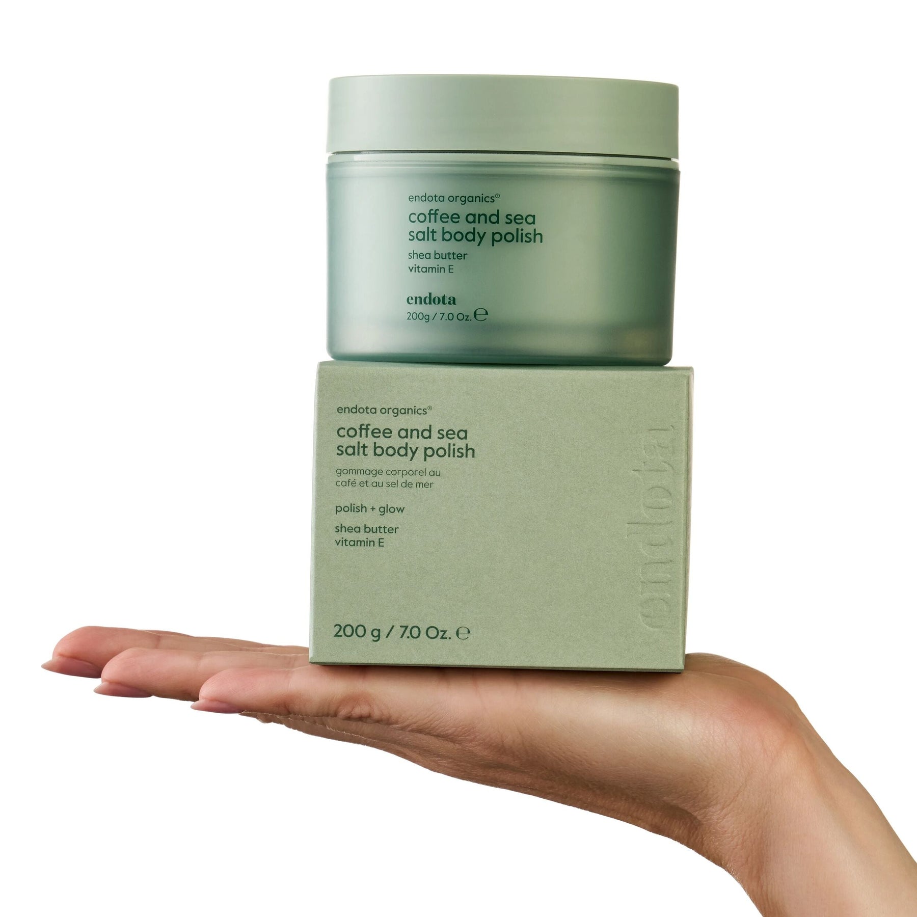 endota endota Coffee & Sea Salt Body Polish 200g Body Scrubs